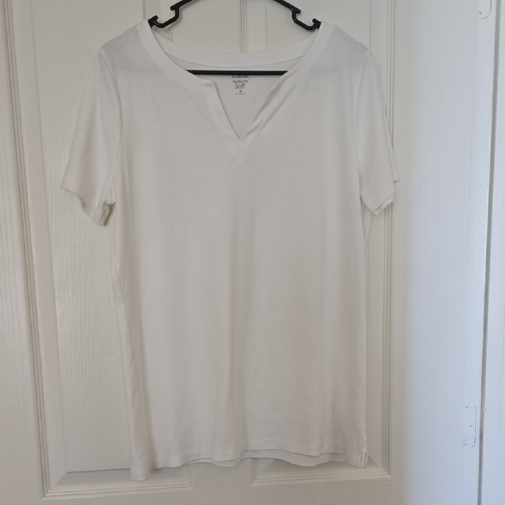 Kim Rogers Women's White Short Sleeve Tee